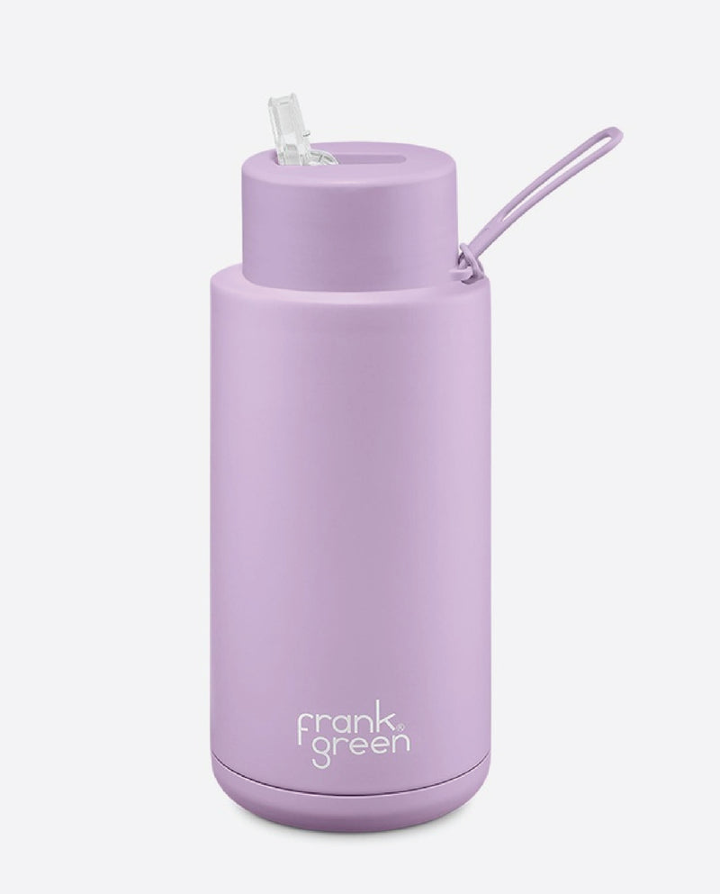 Frank Green 34oz Lilac Haze Ceramic Reusable Bottle