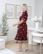 Madras Midi Dress