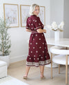 Madras Midi Dress