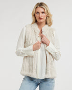 365 Days Chalk Rabbit Fur Vest