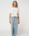 Apéro Poppy Beaded Panel Tee