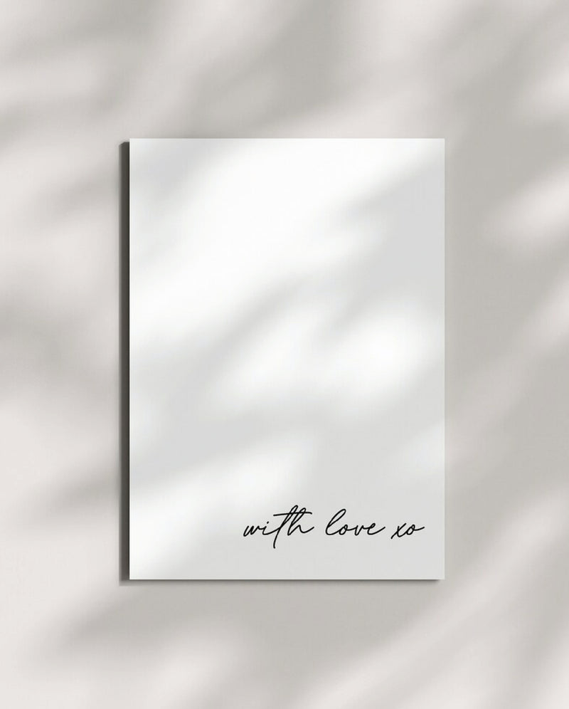 With Love Greeting Card