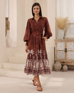 James Midi Dress