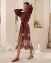James Midi Dress