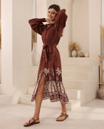 James Midi Dress