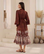 James Midi Dress