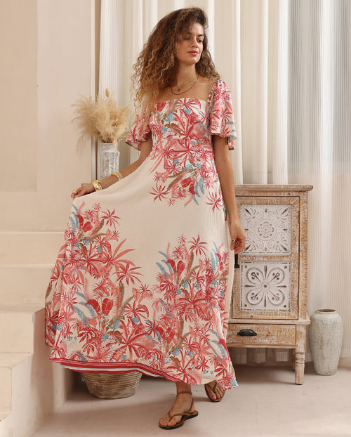 Pink Garden Party Dress