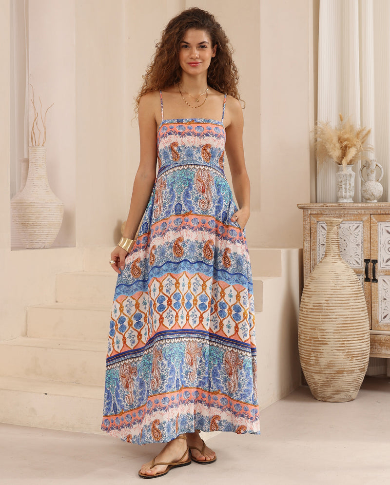 Under The Sea Maxi Dress
