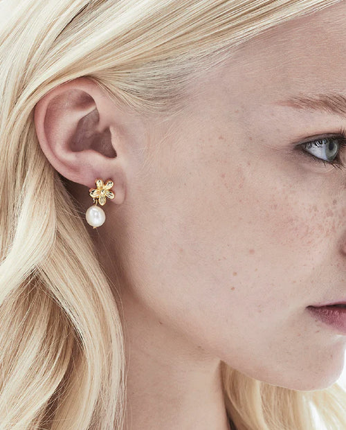 Belinda Pearl Earrings