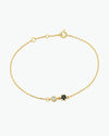 Alia Gold Jet Bracelet