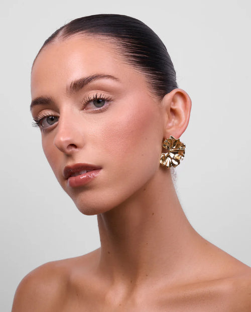Henrietta Soft Gold Earrings
