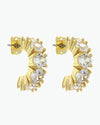 Vittoria Gold CZ Earring