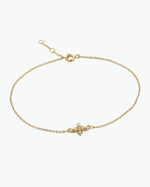 Petite Bee Gold Bracelet