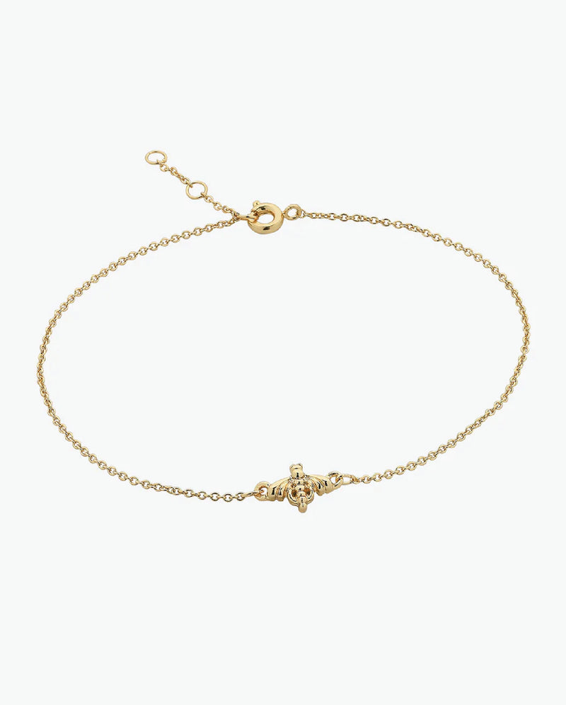 Petite Bee Gold Bracelet