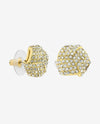 Natalina Gold Crystal Earrings