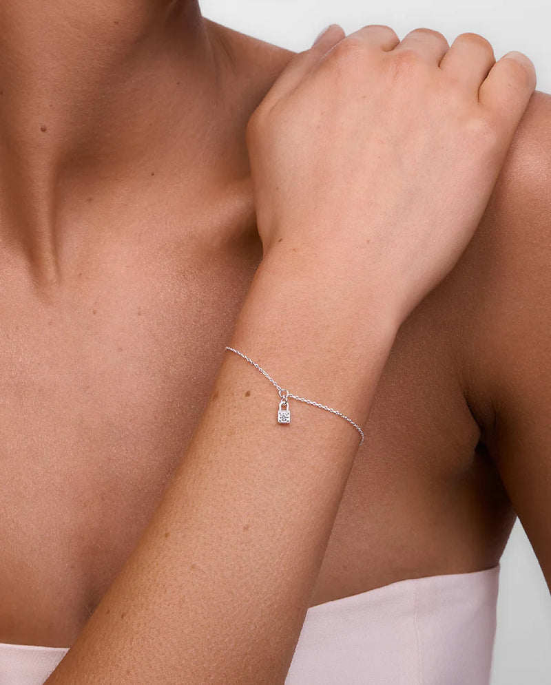 Penny Silver Locket Bracelet