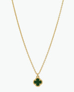 Reign Gold Jade Necklace