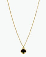 Reign Gold Jet Necklace