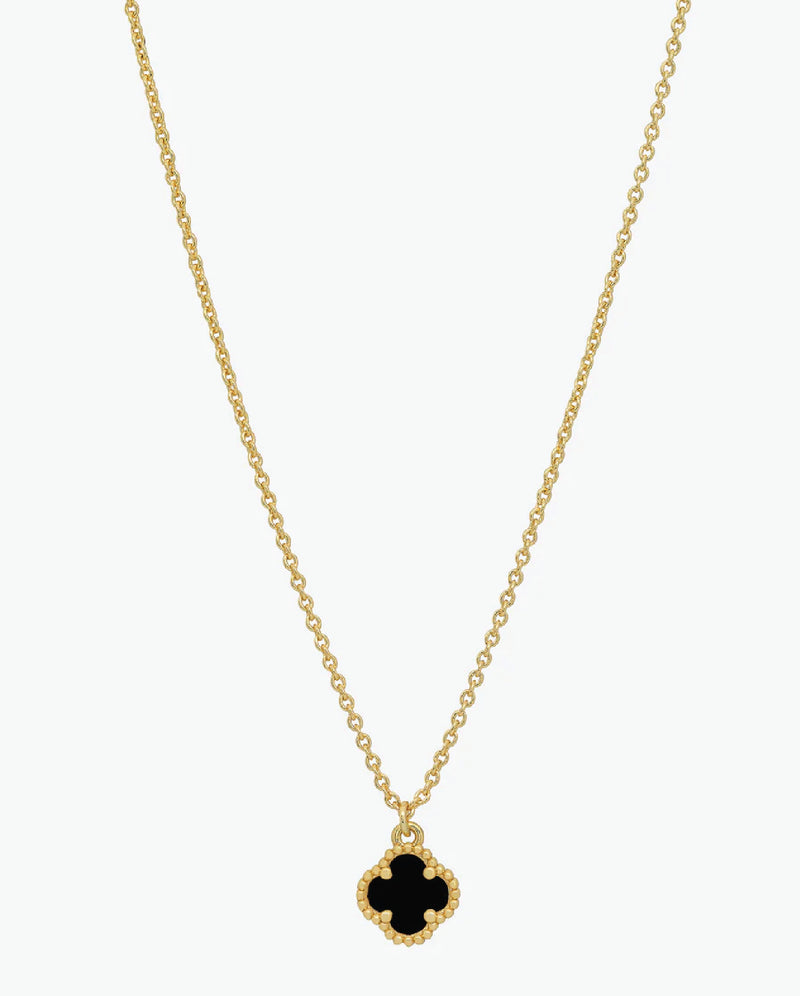 Reign Gold Jet Necklace