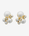Rochelle Gold Pearl Earrings