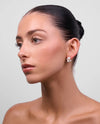 Rochelle Gold Pearl Earrings