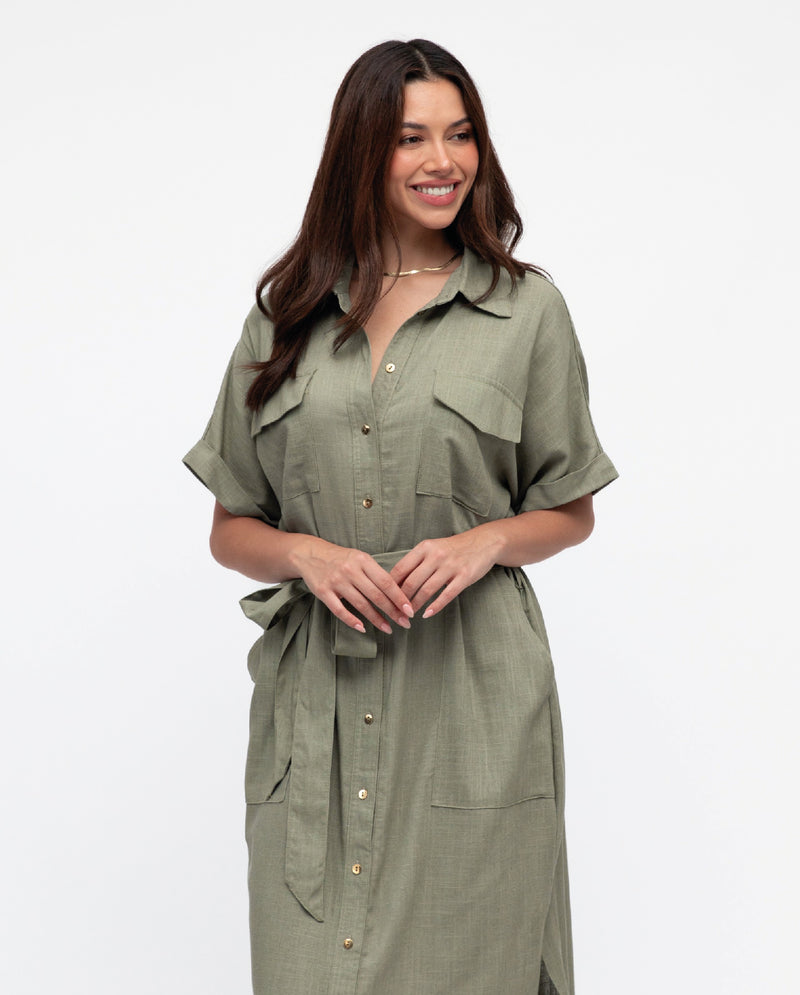 Sandy Shirt Dress
