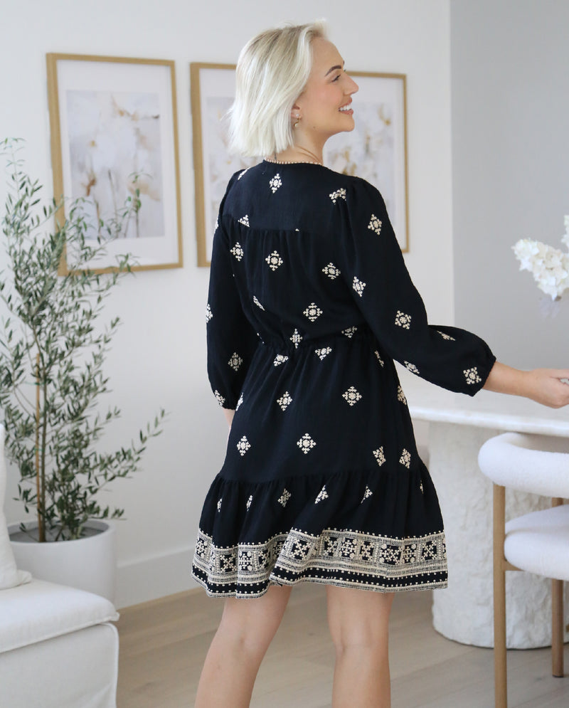 Madras Short Dress