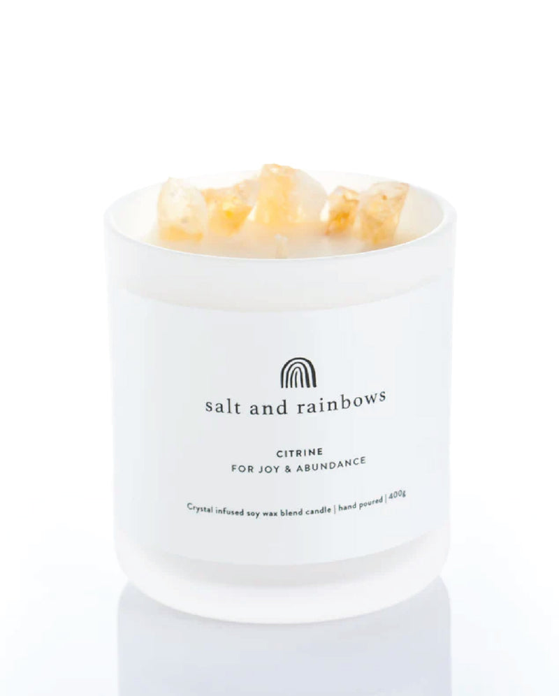 Citrine Salted Caramel Candle