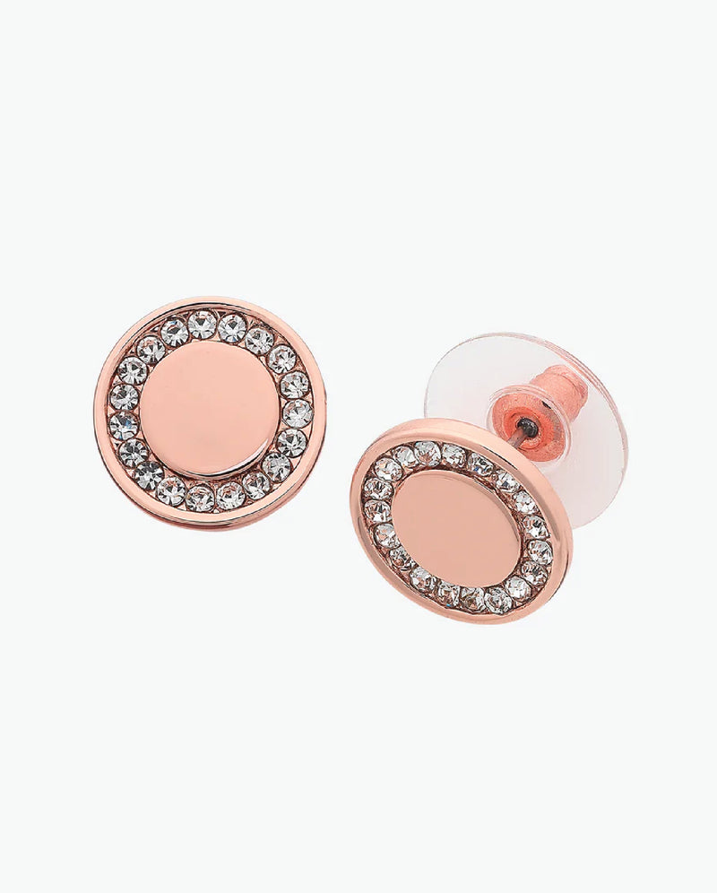 Diana Rose Gold Earrings